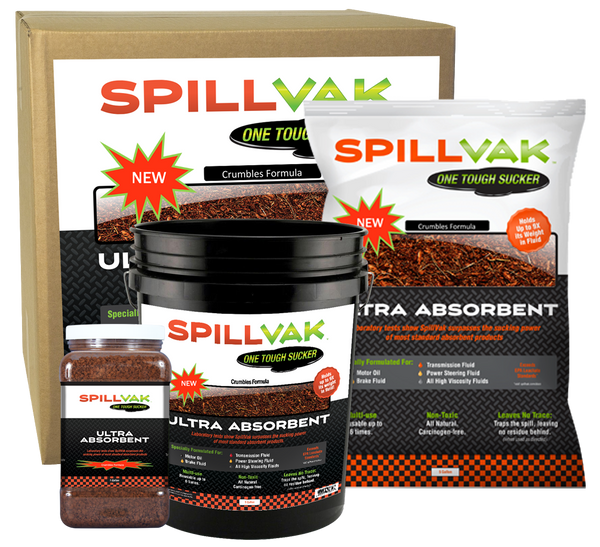 SpillVak Crumbles - Oil Spill Cleanup Absorber