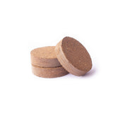 Compressed Coconut Coir Pucks - 80 x 15 mm - Box of 250